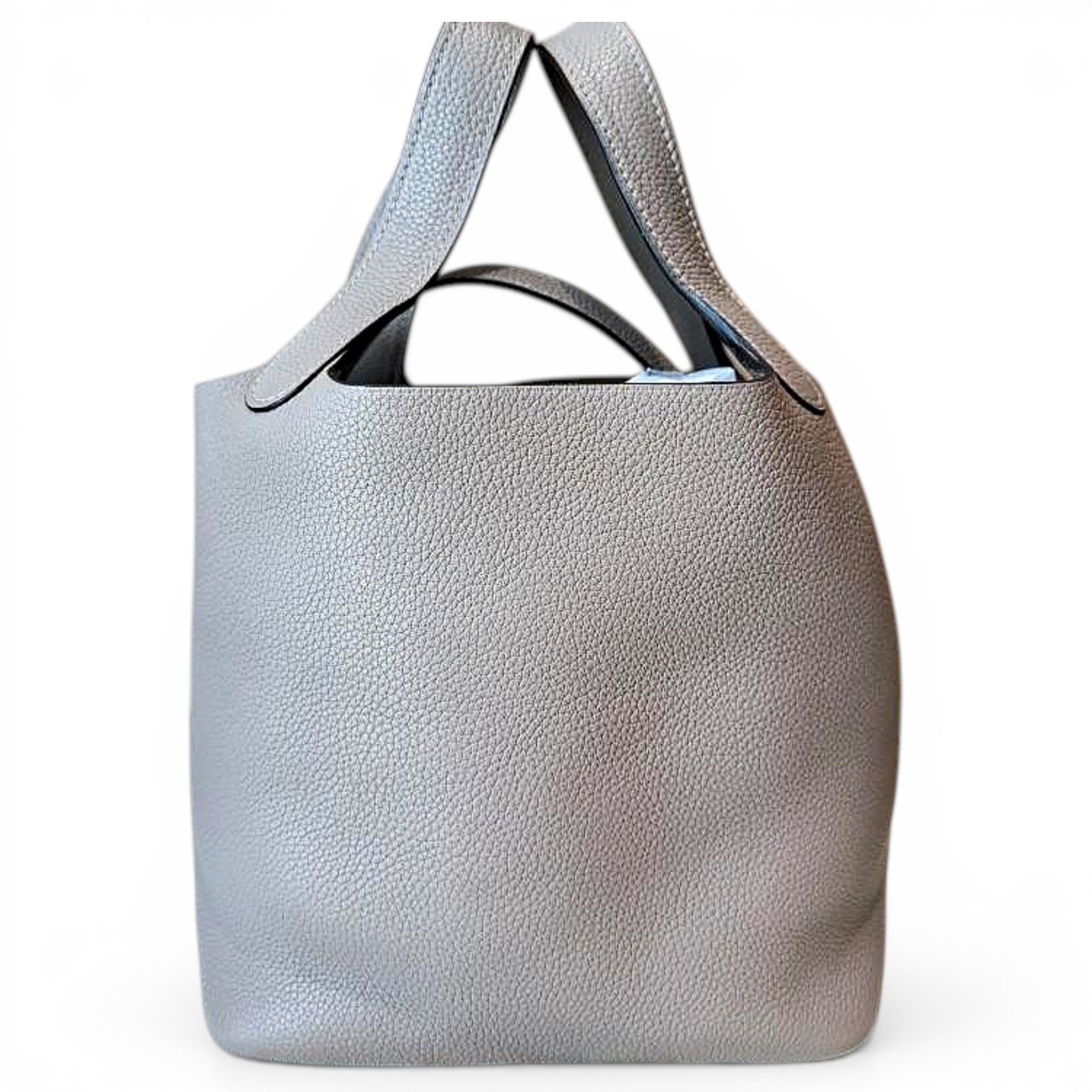 Picotin leather handbag
