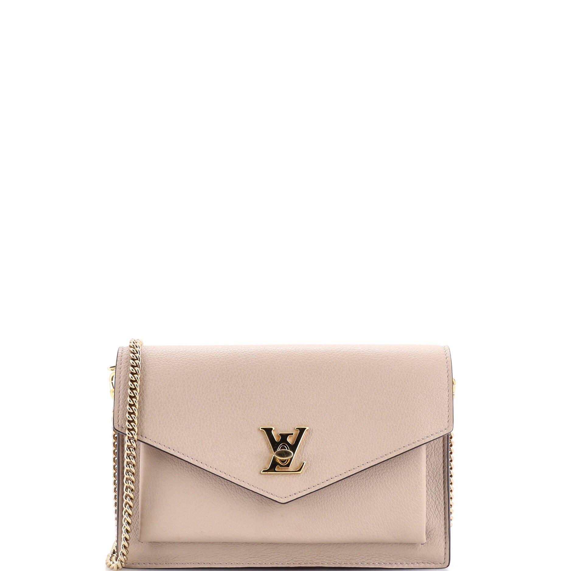 Louis Vuitton Mylockme Chain Pochette Leather