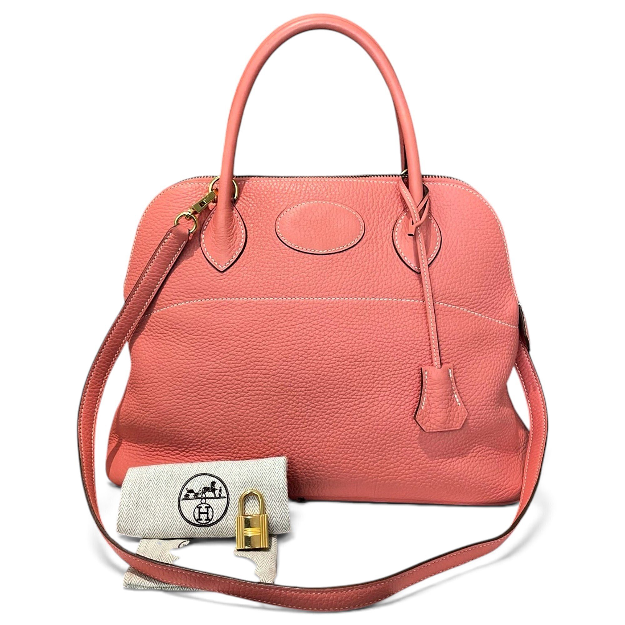 Bolide leather handbag
