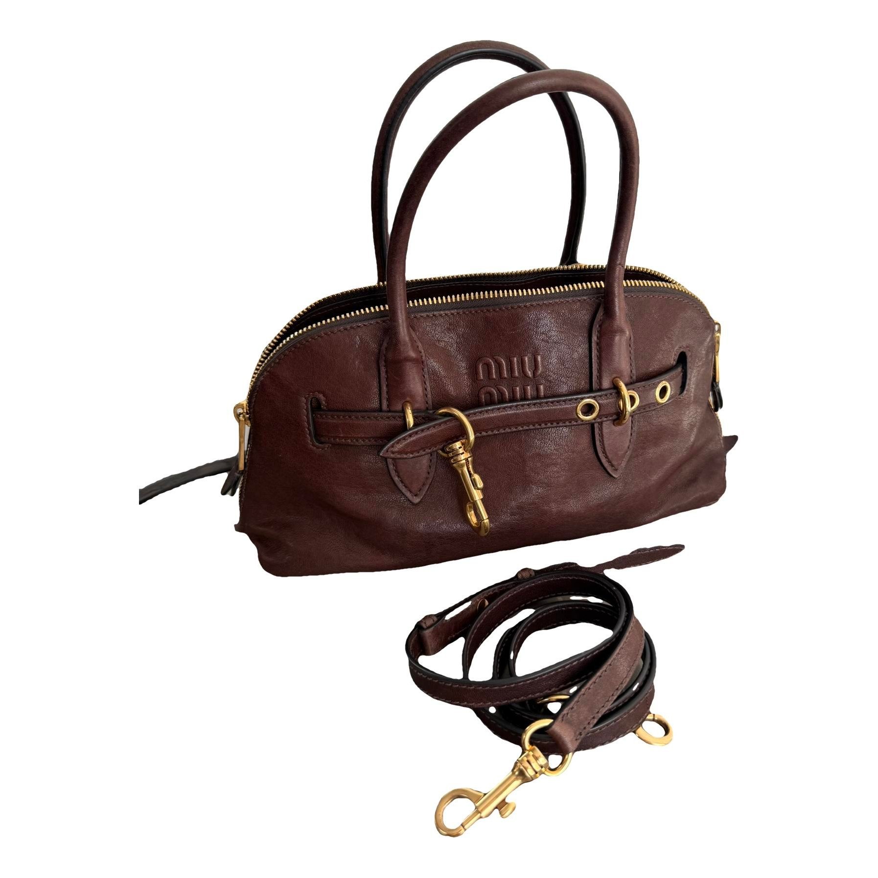 Aventure leather handbag
