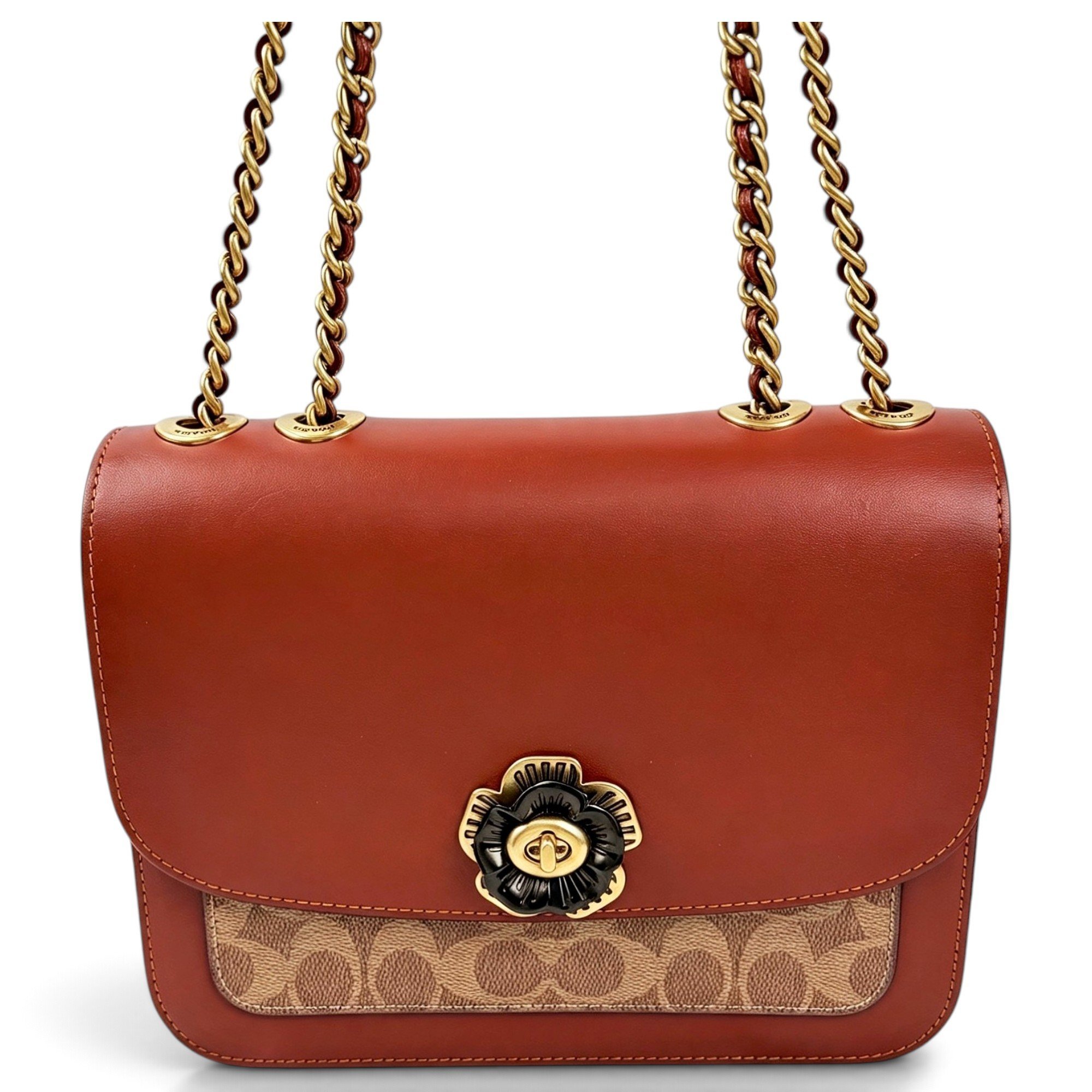 Parker leather handbag