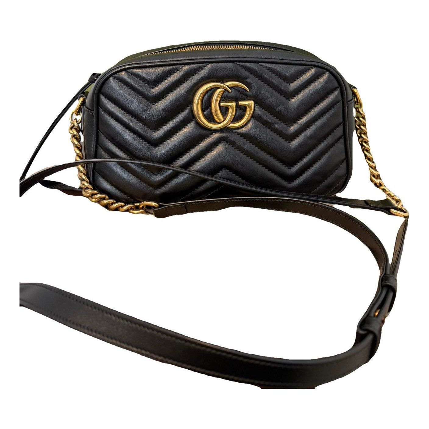 GG Marmont leather crossbody bag