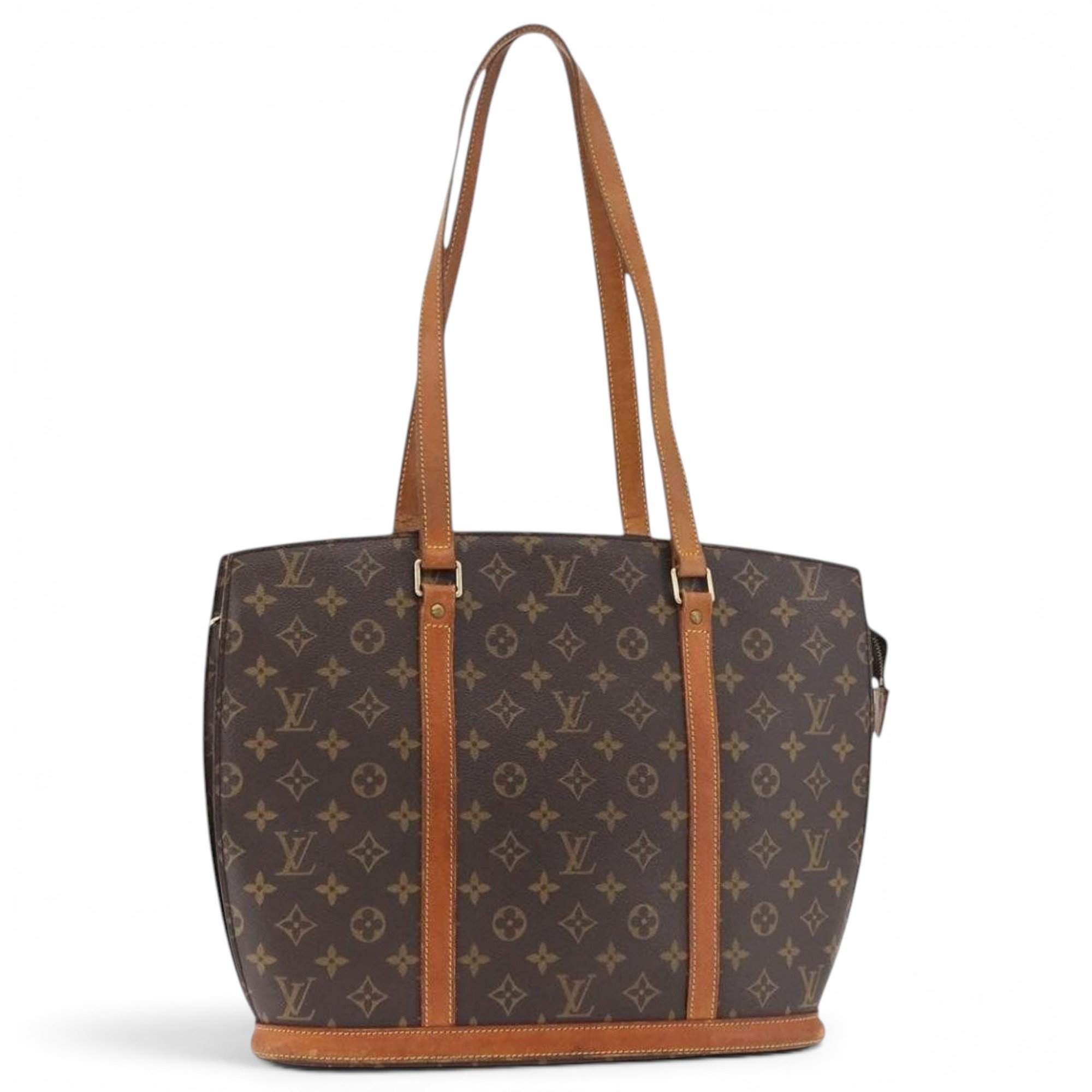 Babylone leather tote
