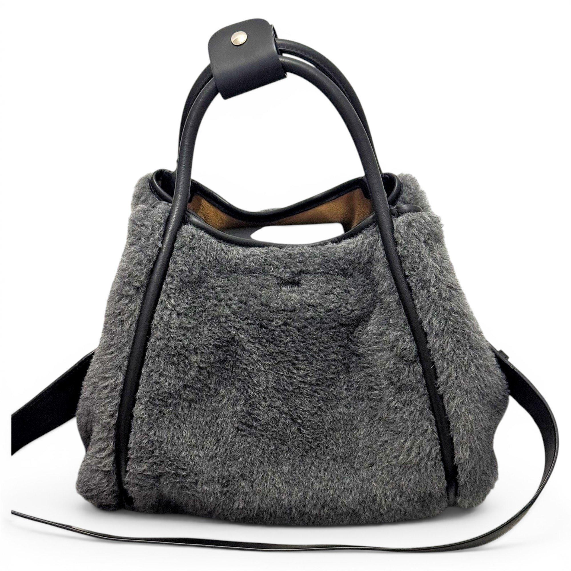 Marine silk tote