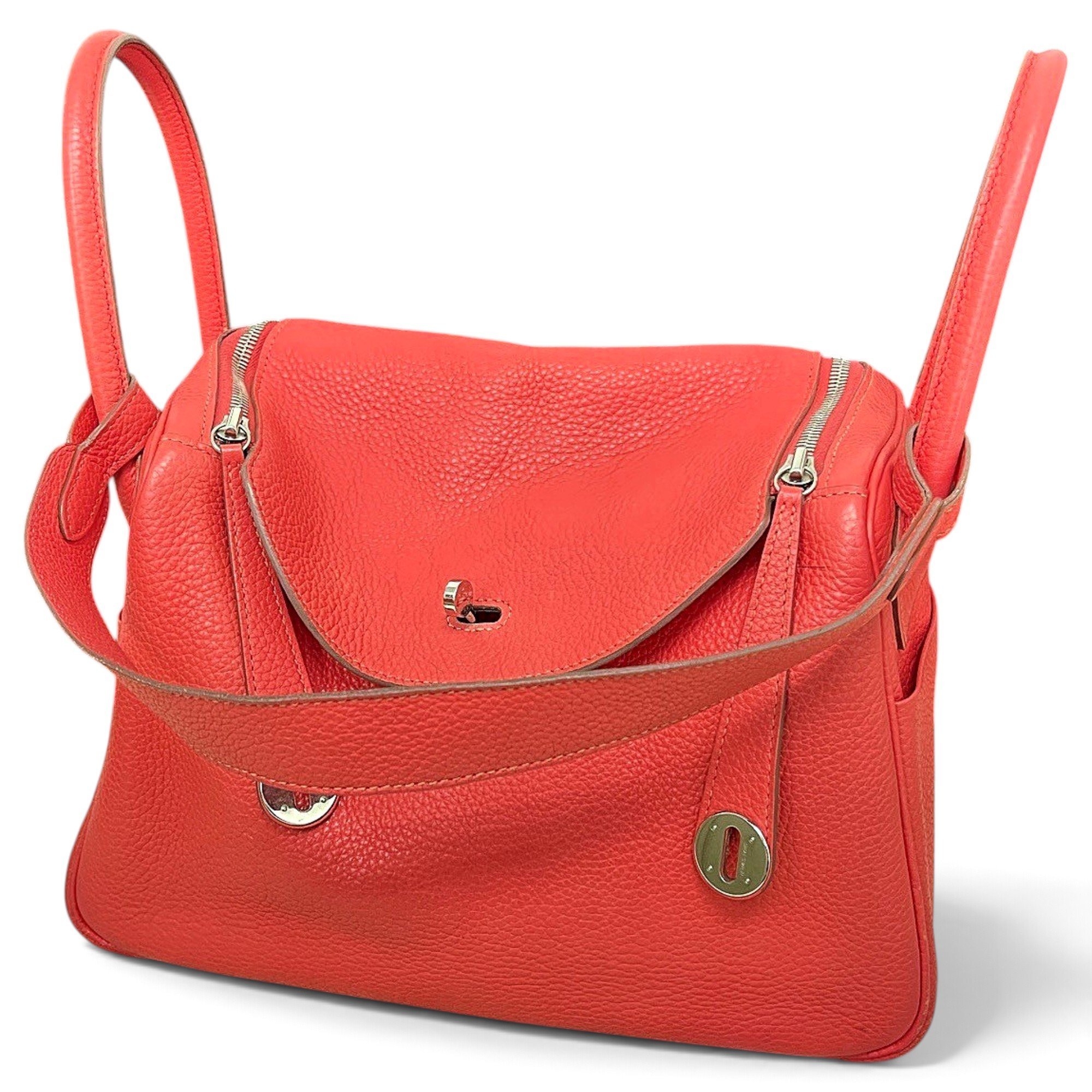 Lindy leather handbag