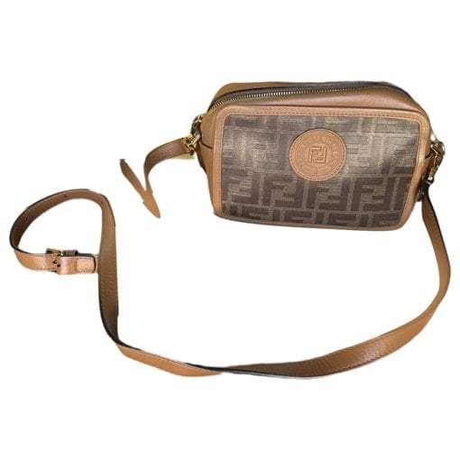 Camera case leather crossbody bag