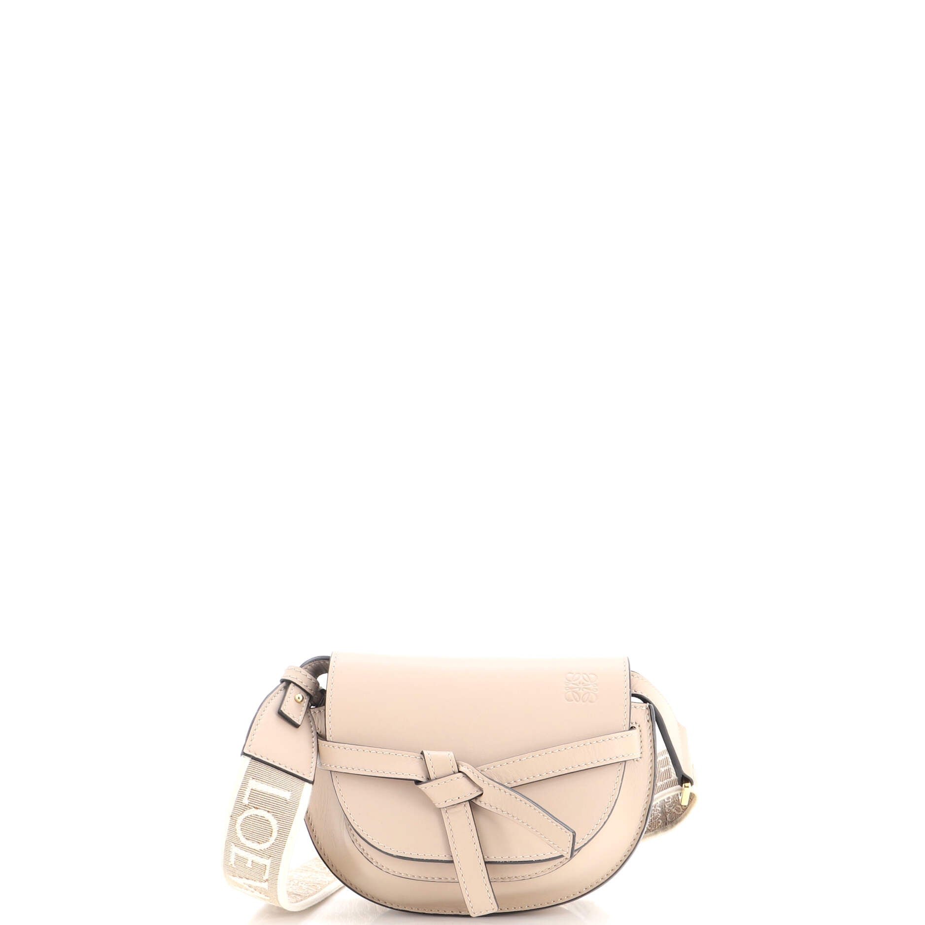 Gate Dual Shoulder Bag Leather Mini