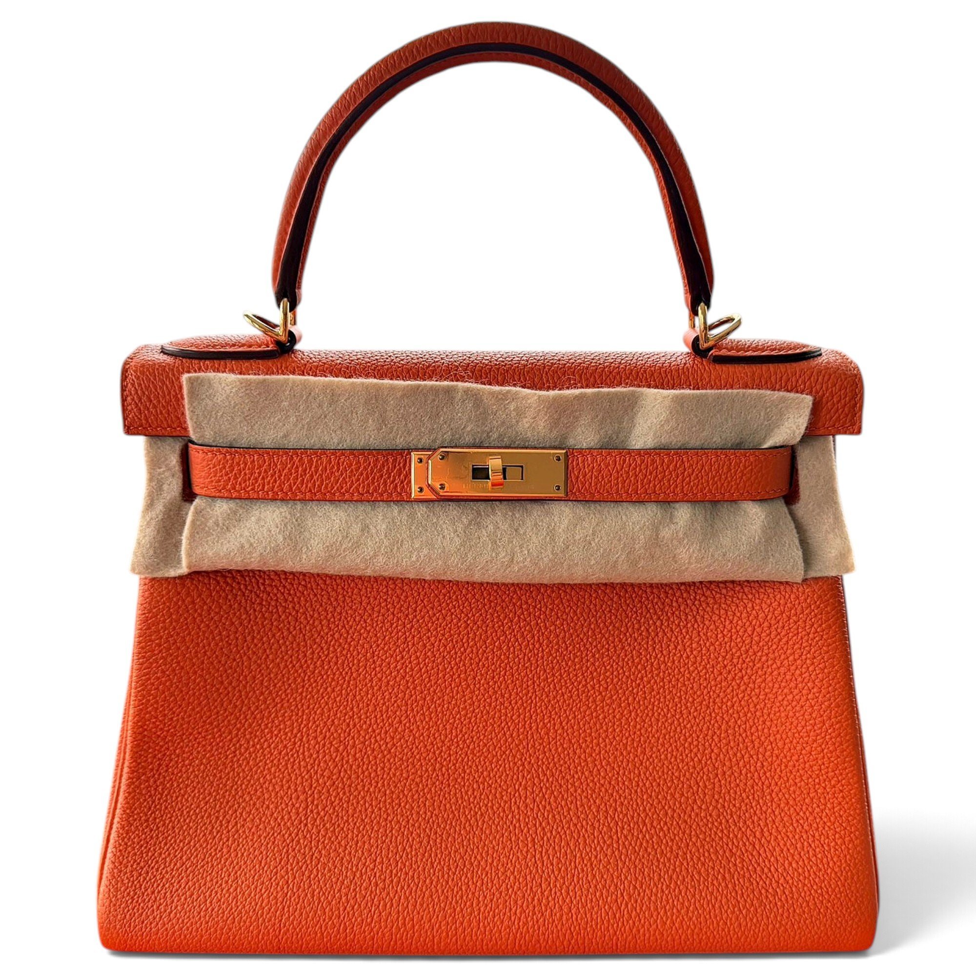 Kelly 28 leather handbag