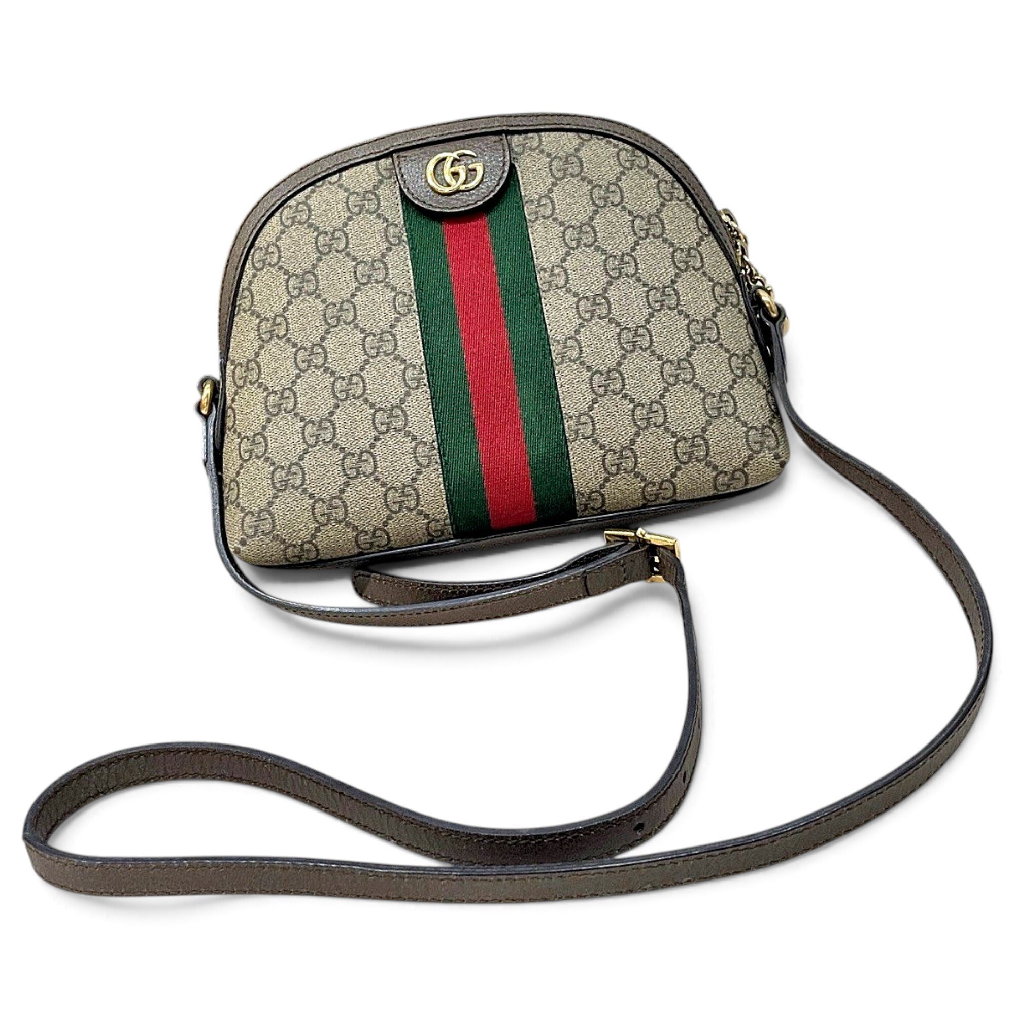 Ophidia Dome cloth handbag