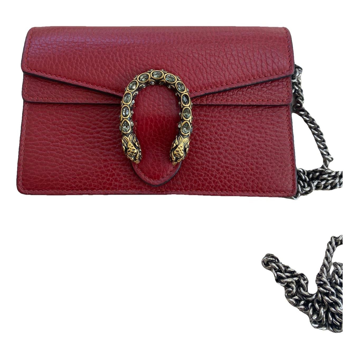 Dionysus Super Mini leather crossbody bag