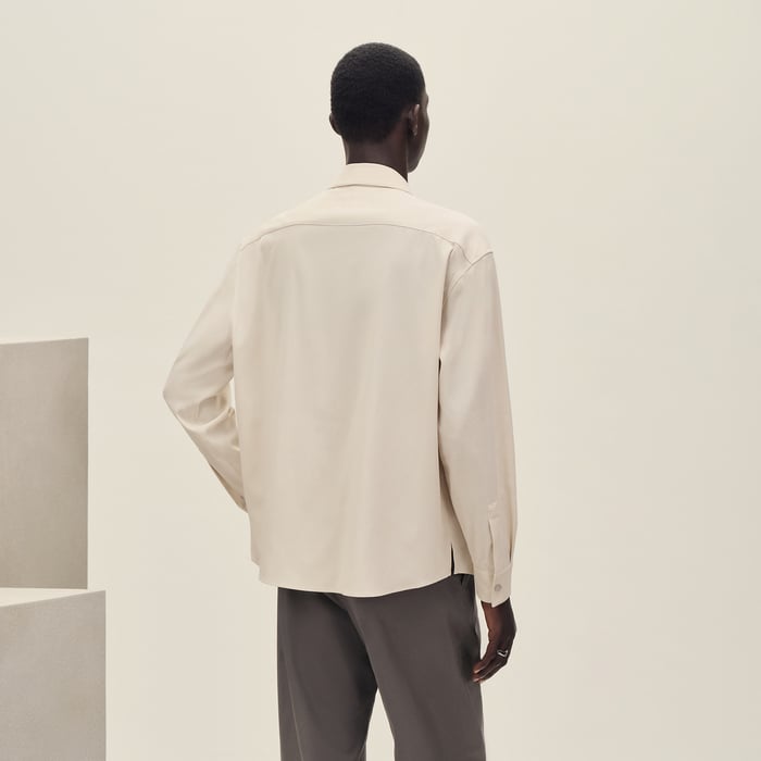 Ficelle Boxy Fit Overshirt