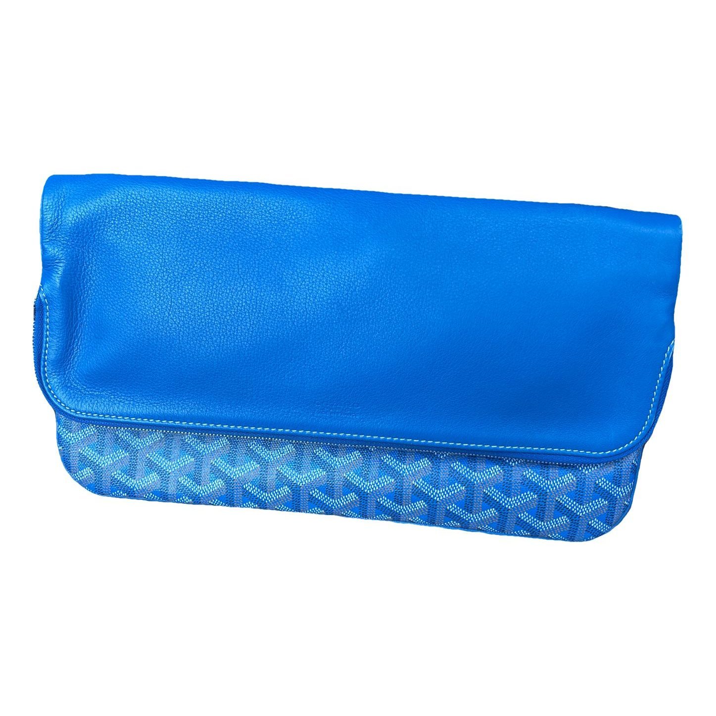 Goyard Sainte-Marie leather clutch bag