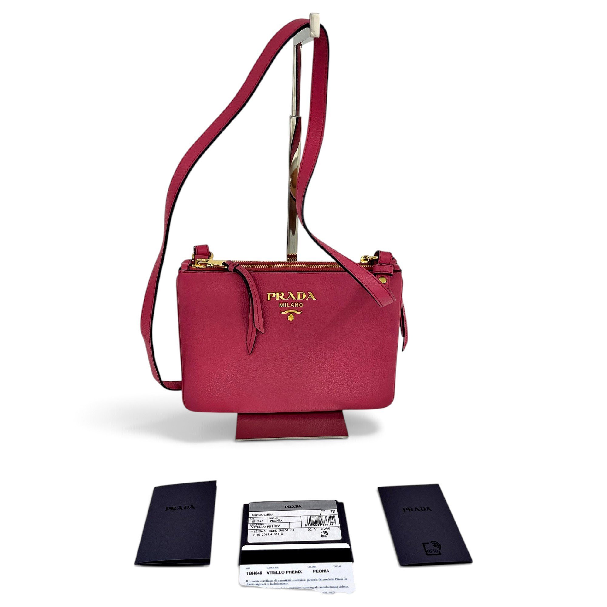 Leather crossbody bag
