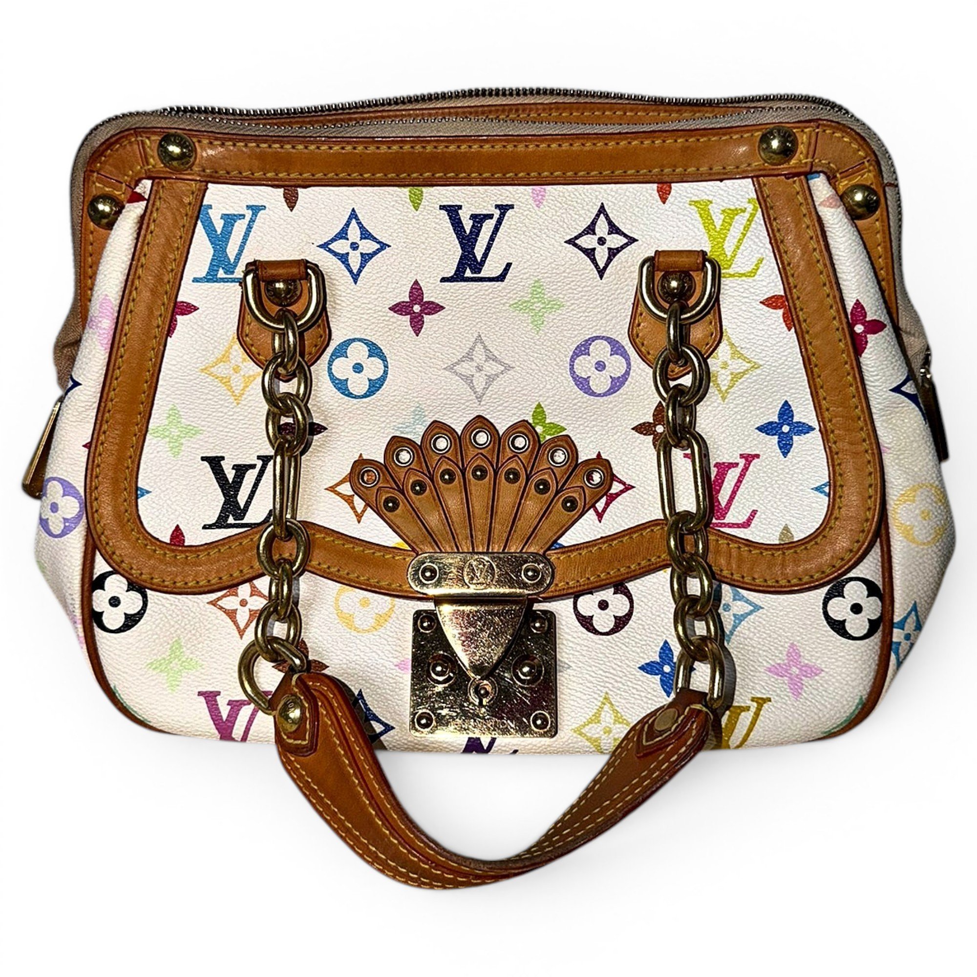 Gracie leather handbag