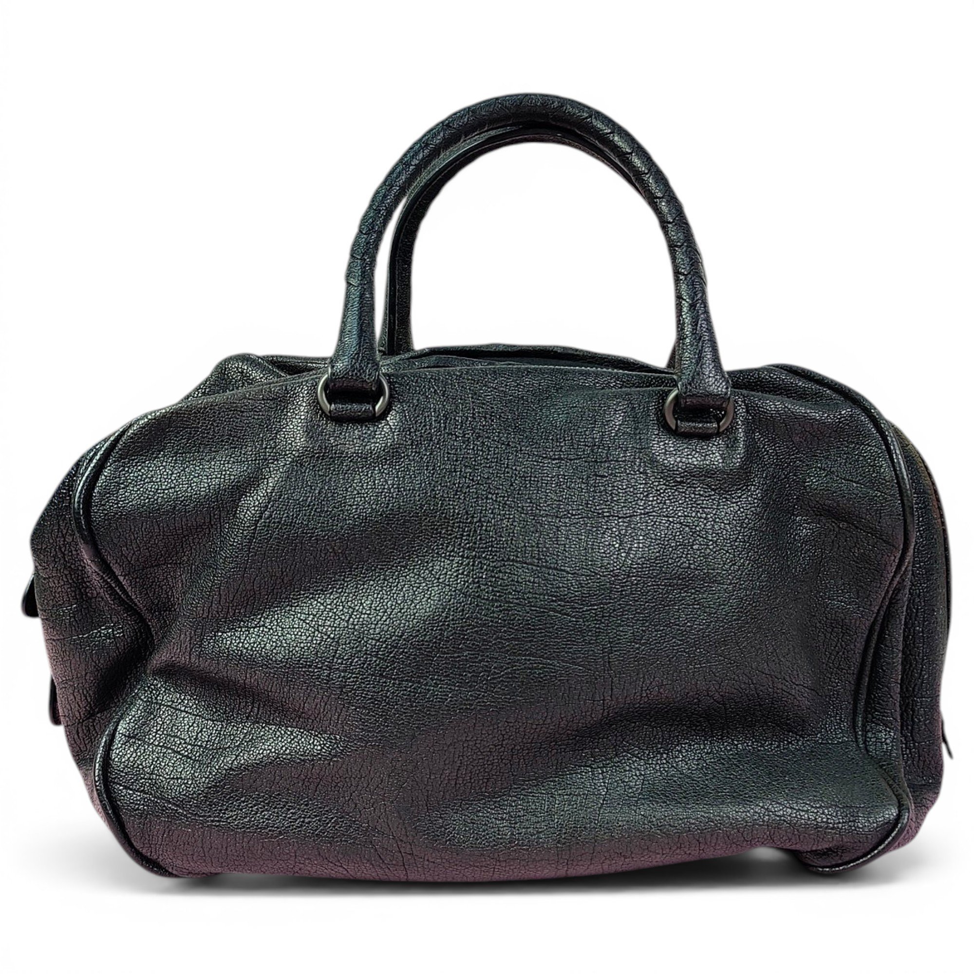 Leather handbag
