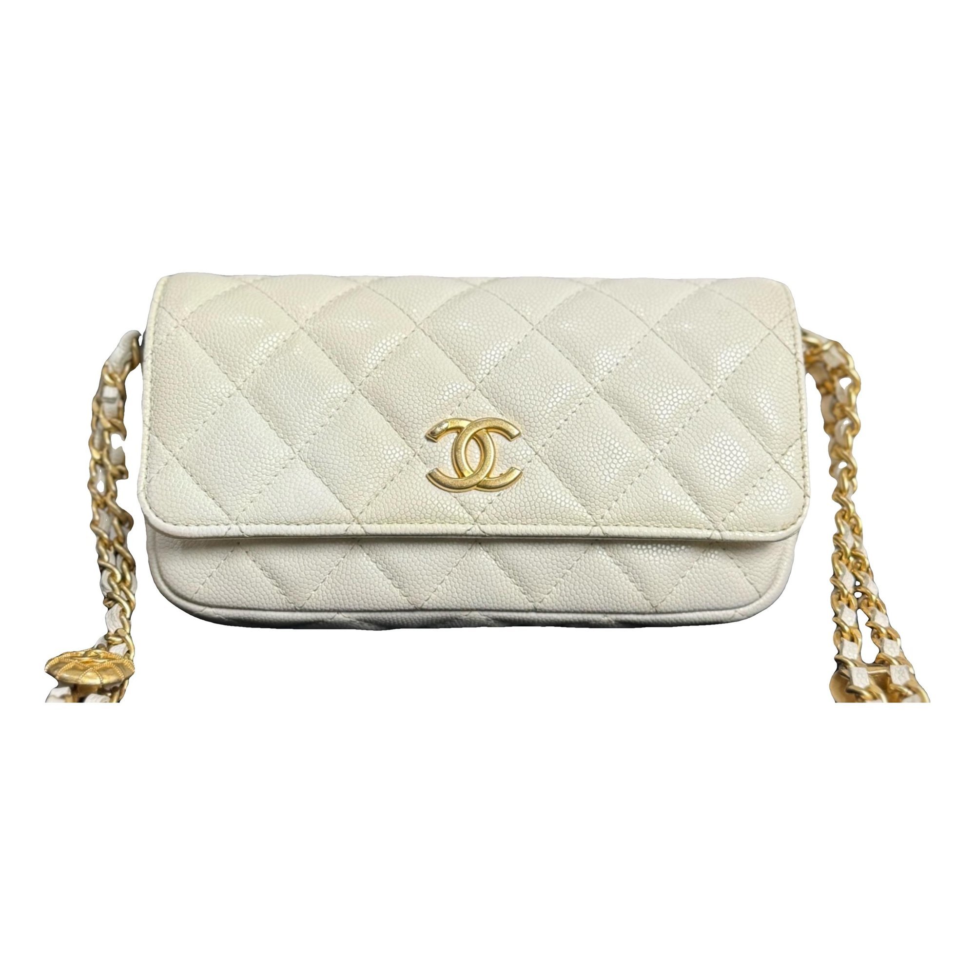 Wallet On Chain Timeless/Classique leather crossbody bag