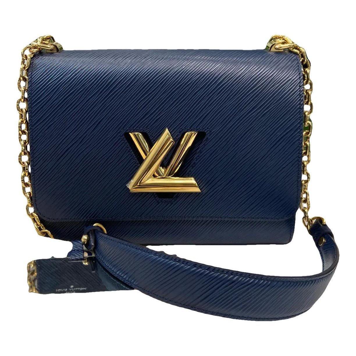Twist leather handbag