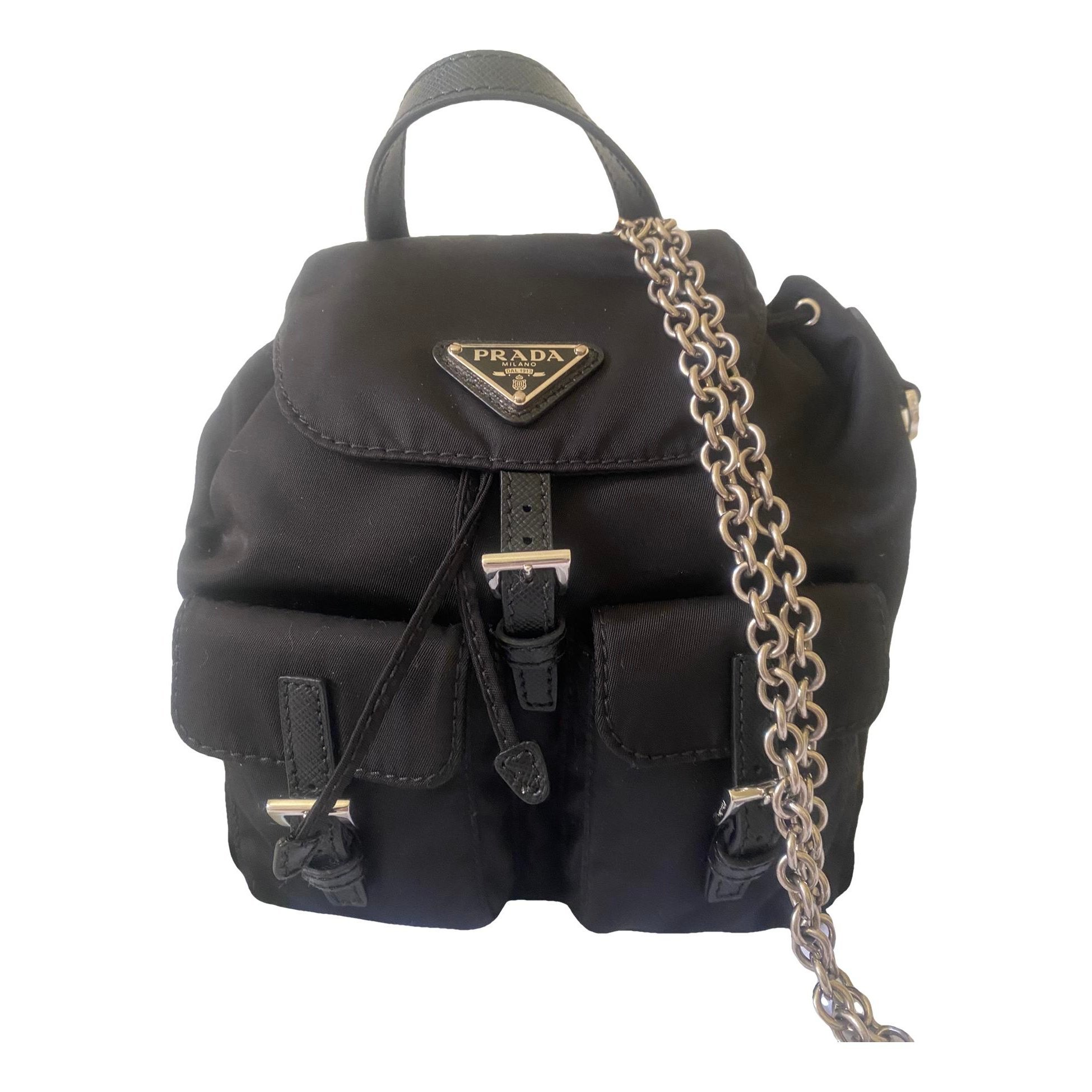 Re-Nylon cloth backpack