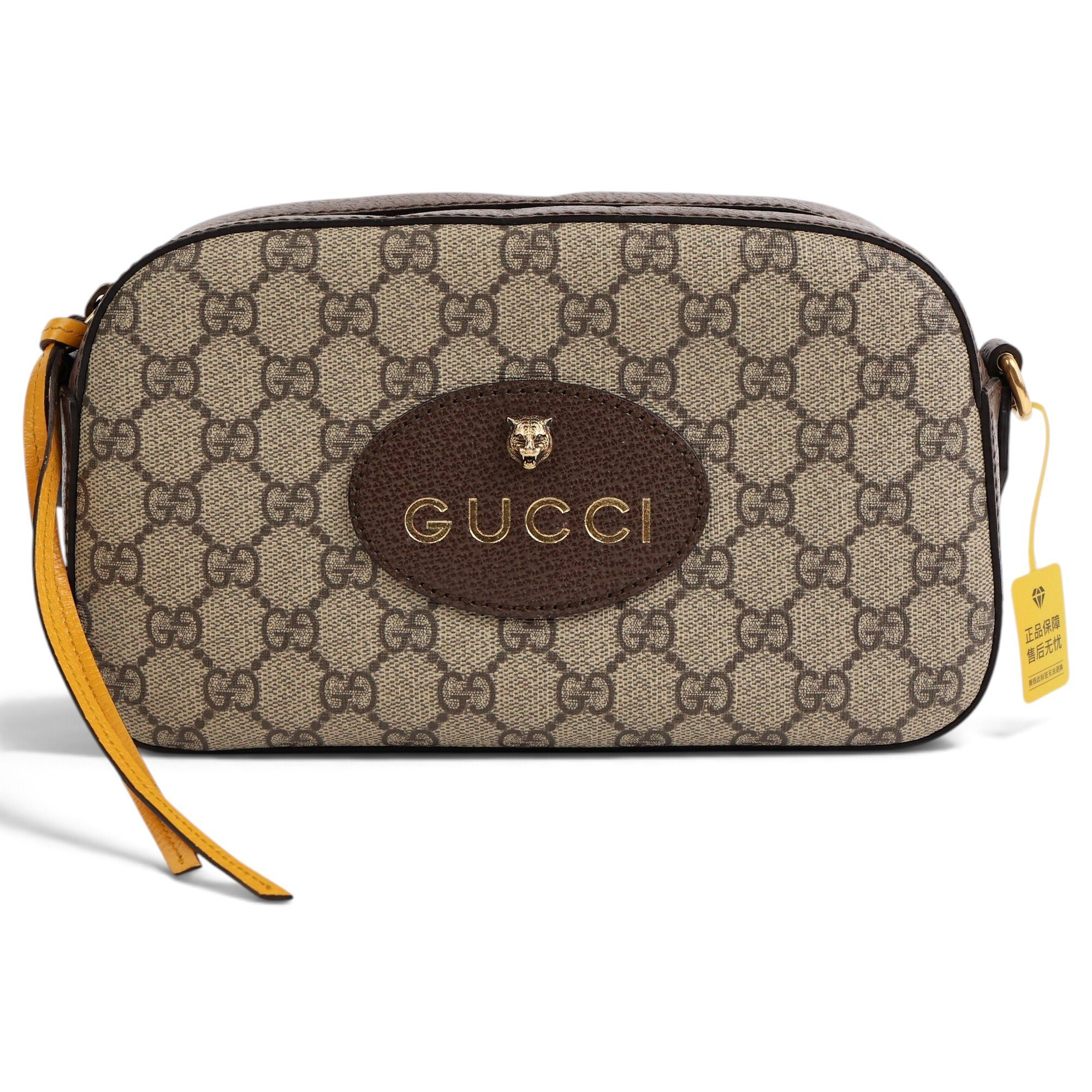 Patent leather handbag