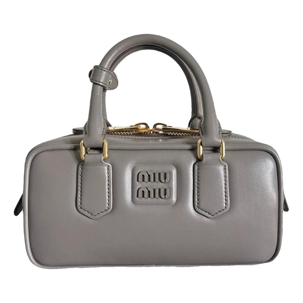 Arcadie leather handbag