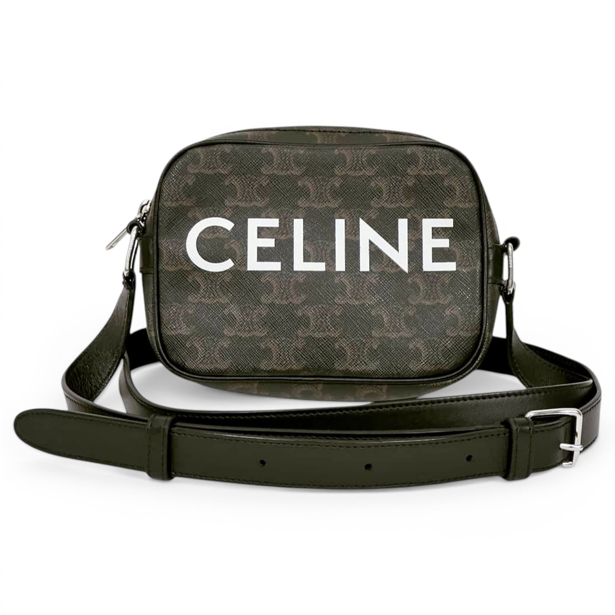 Triomphe cloth crossbody bag