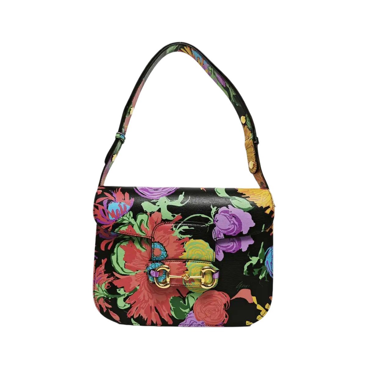 Handle Horsebit 1955 leather handbag