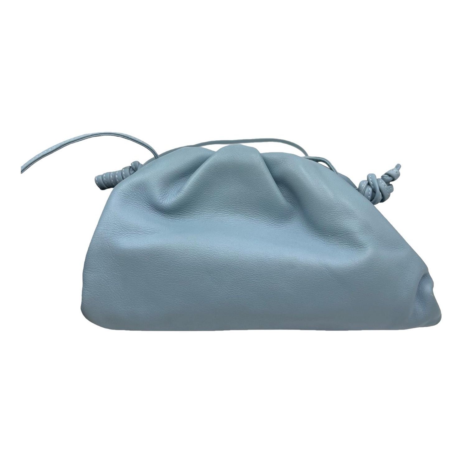 Pouch leather handbag