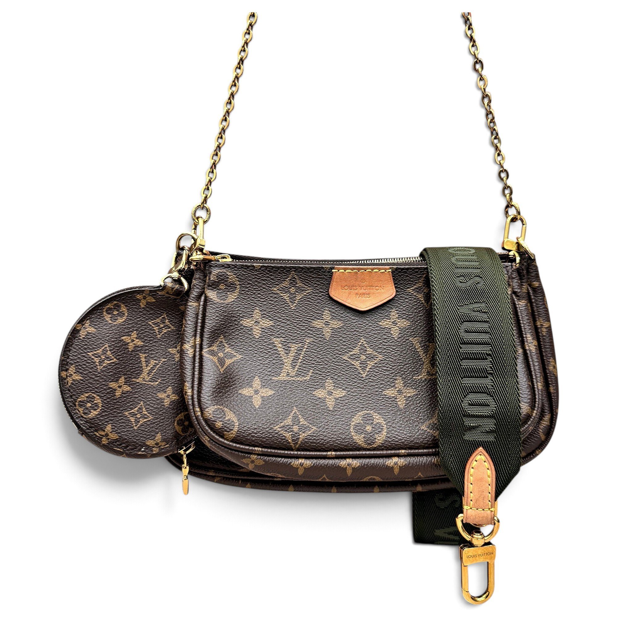 Multi Pochette Accessoires leather handbag