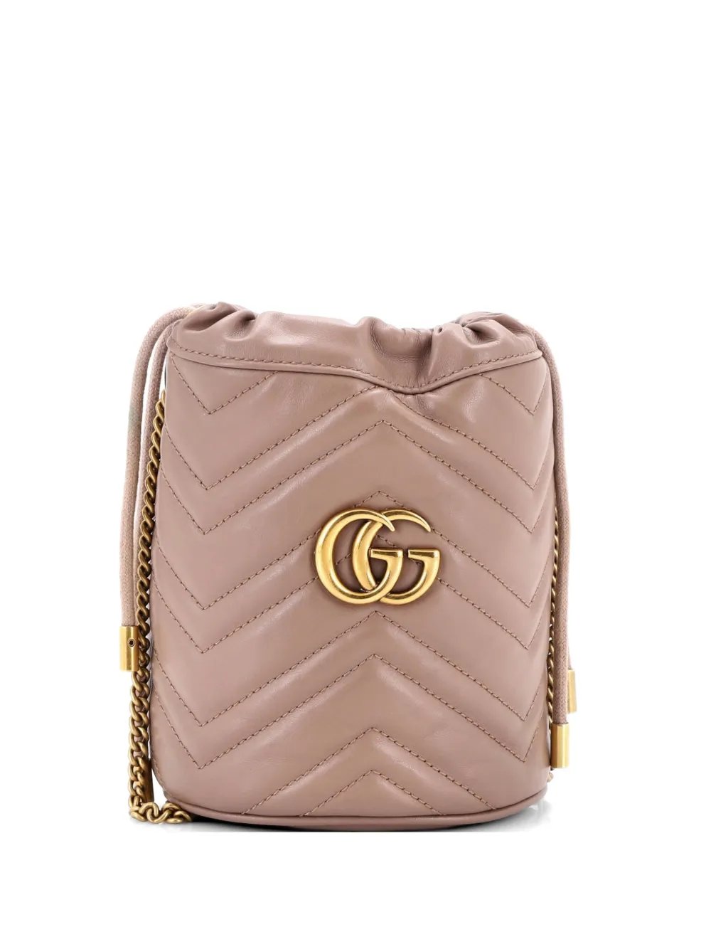 GG Marmont Matelasse Leather Mini bucket bag