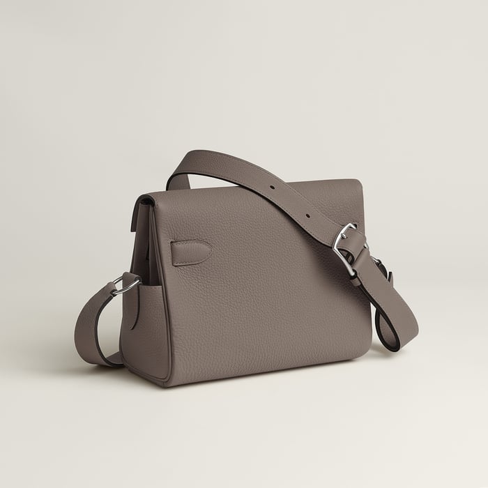 Gris Étain Kelly Messenger Bag