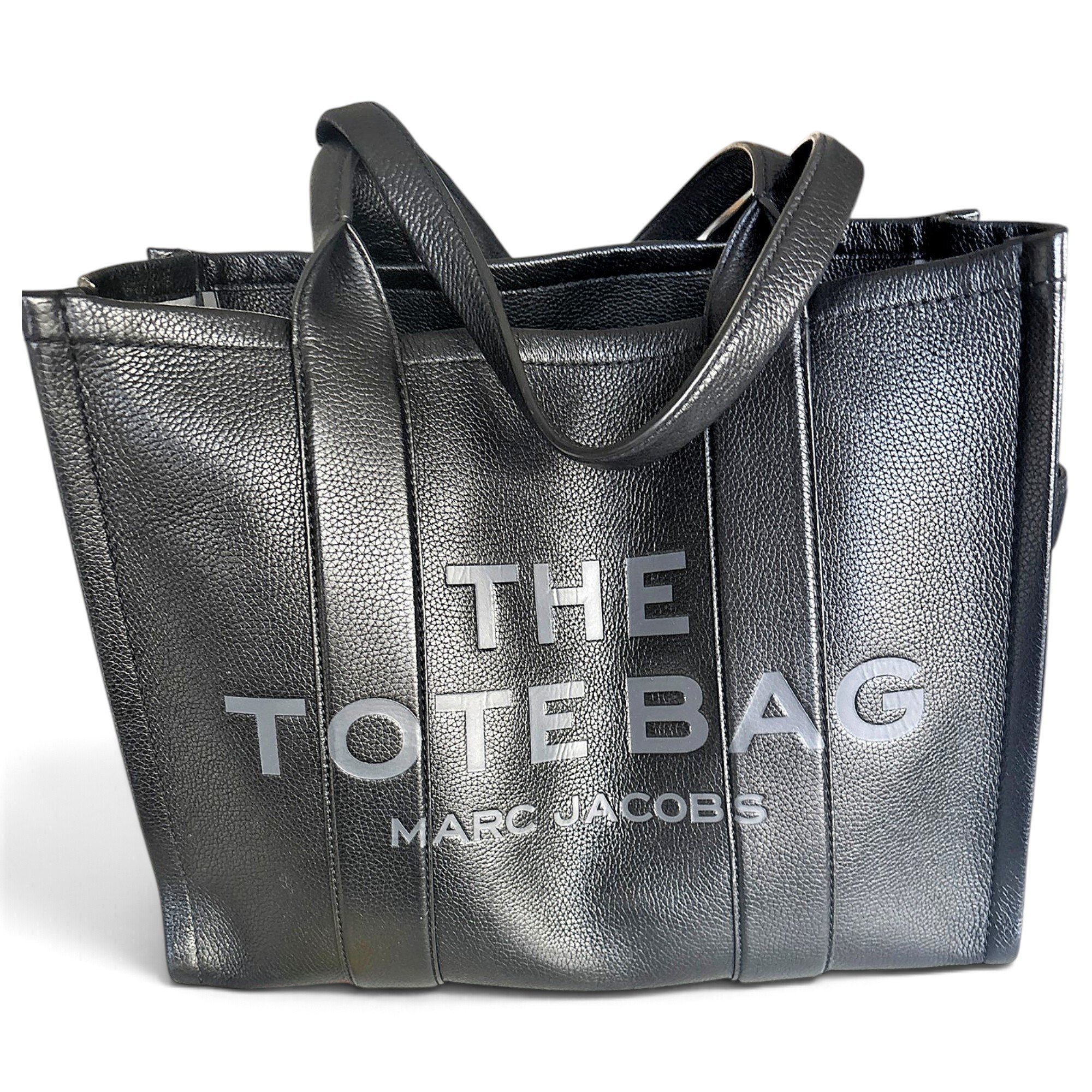The Tag Tote leather tote