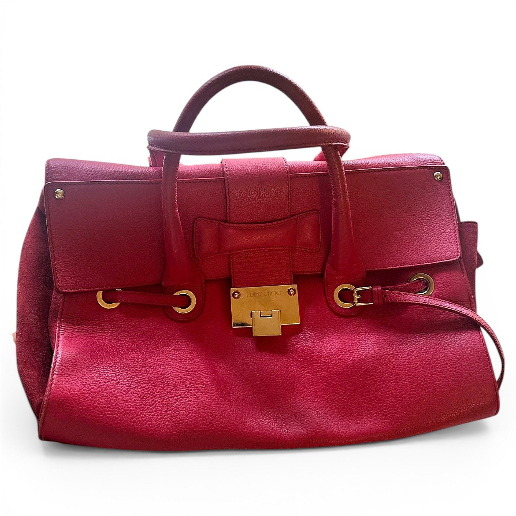 Riley leather satchel