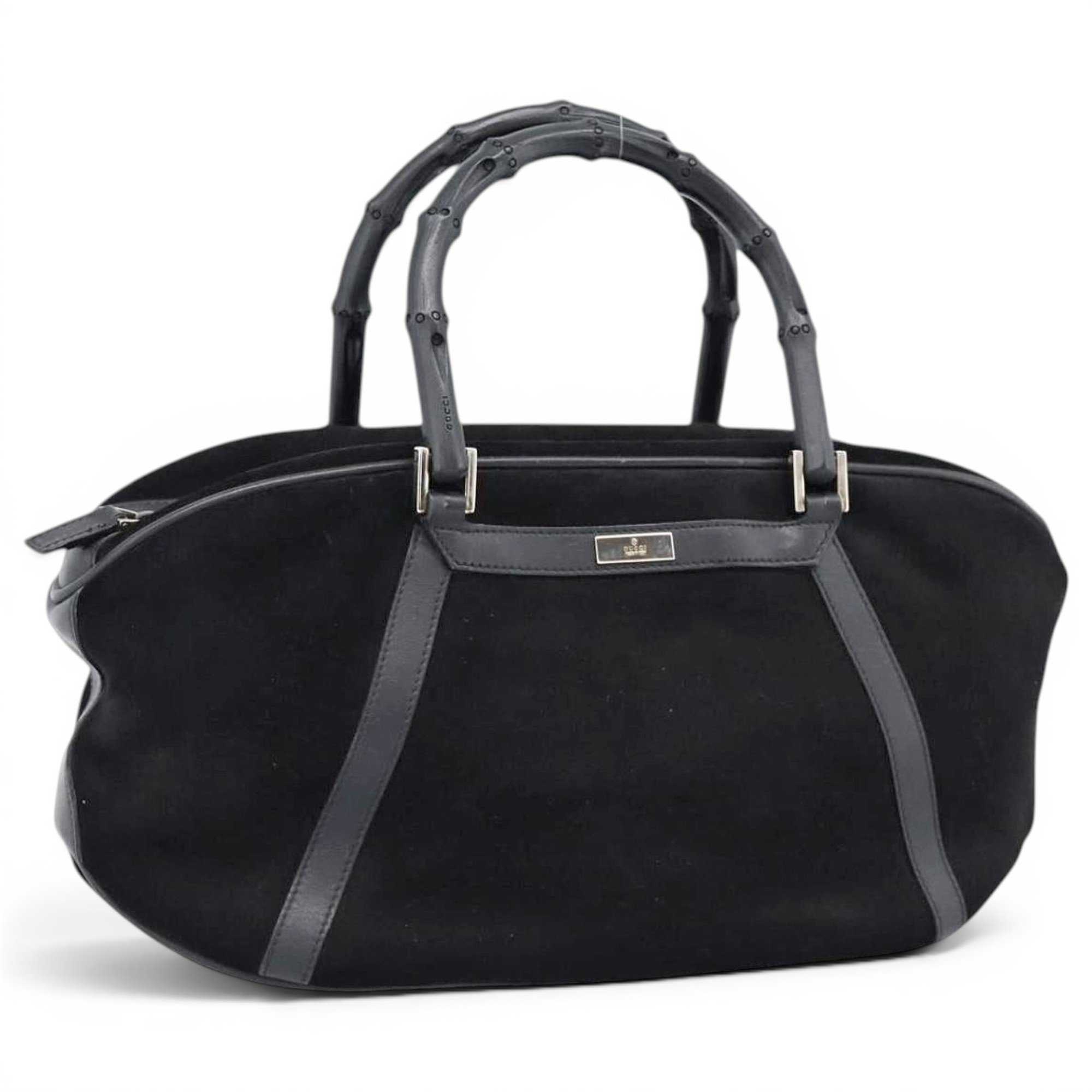 Gucci B leather handbag