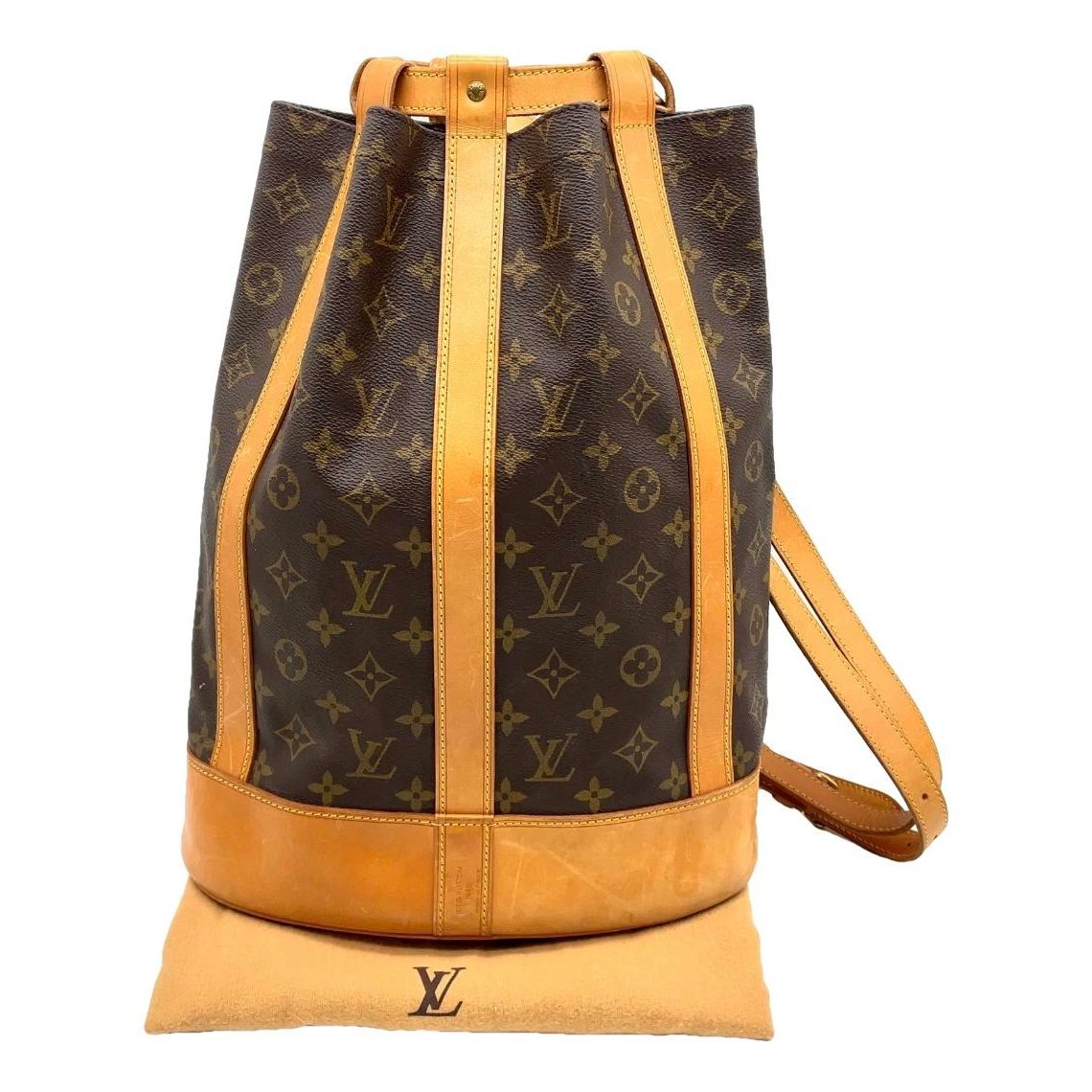Randonnée leather backpack