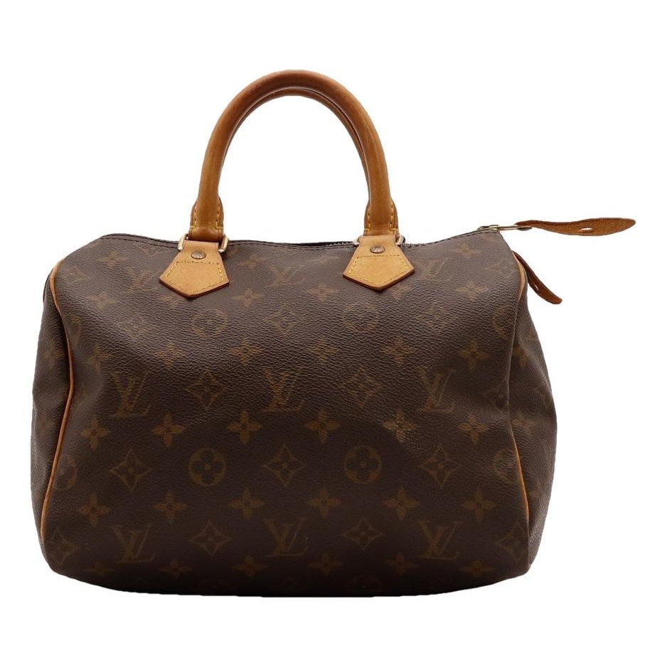 Speedy leather handbag