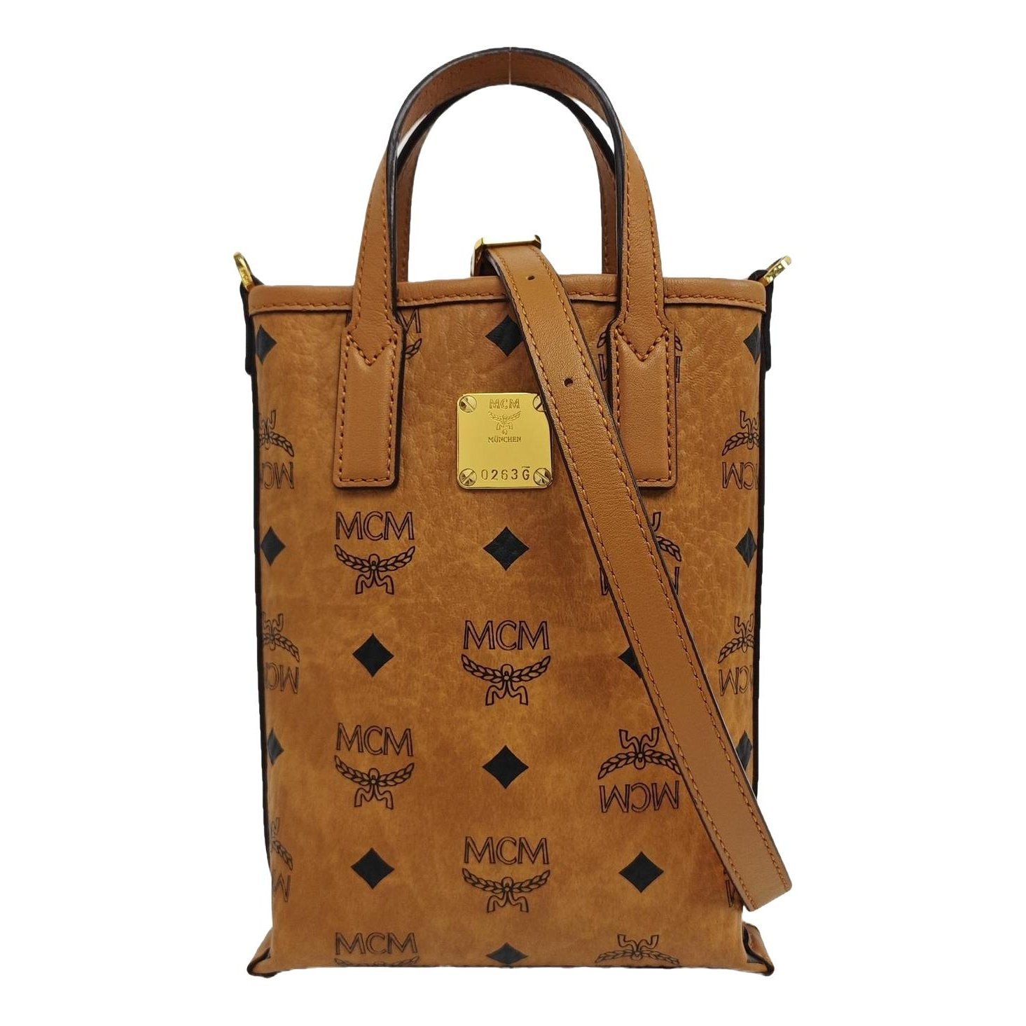 Leather handbag