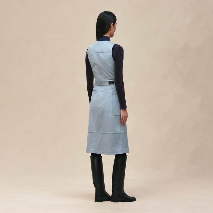 Bleu Adriatique Wraparound Dress