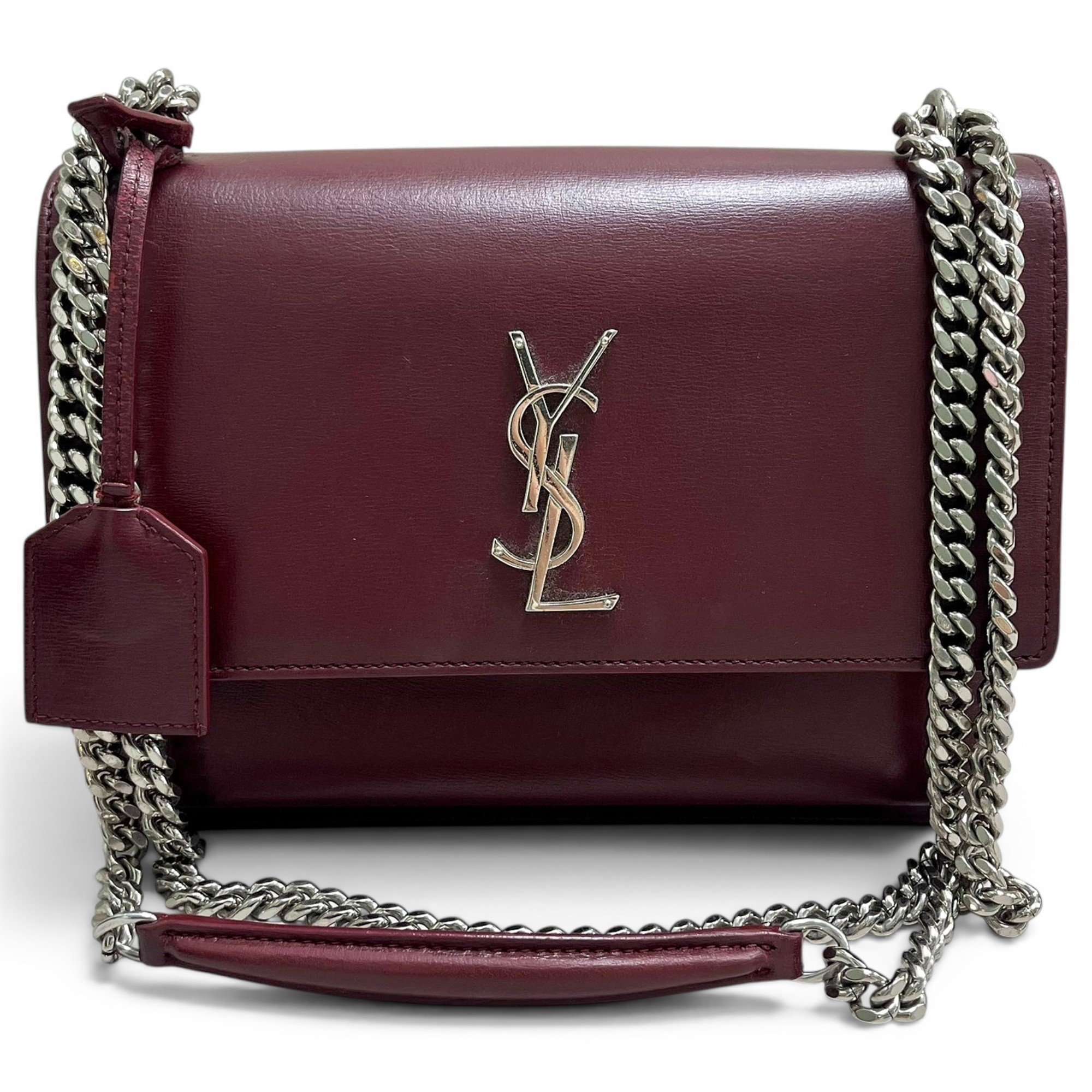 Sunset leather handbag