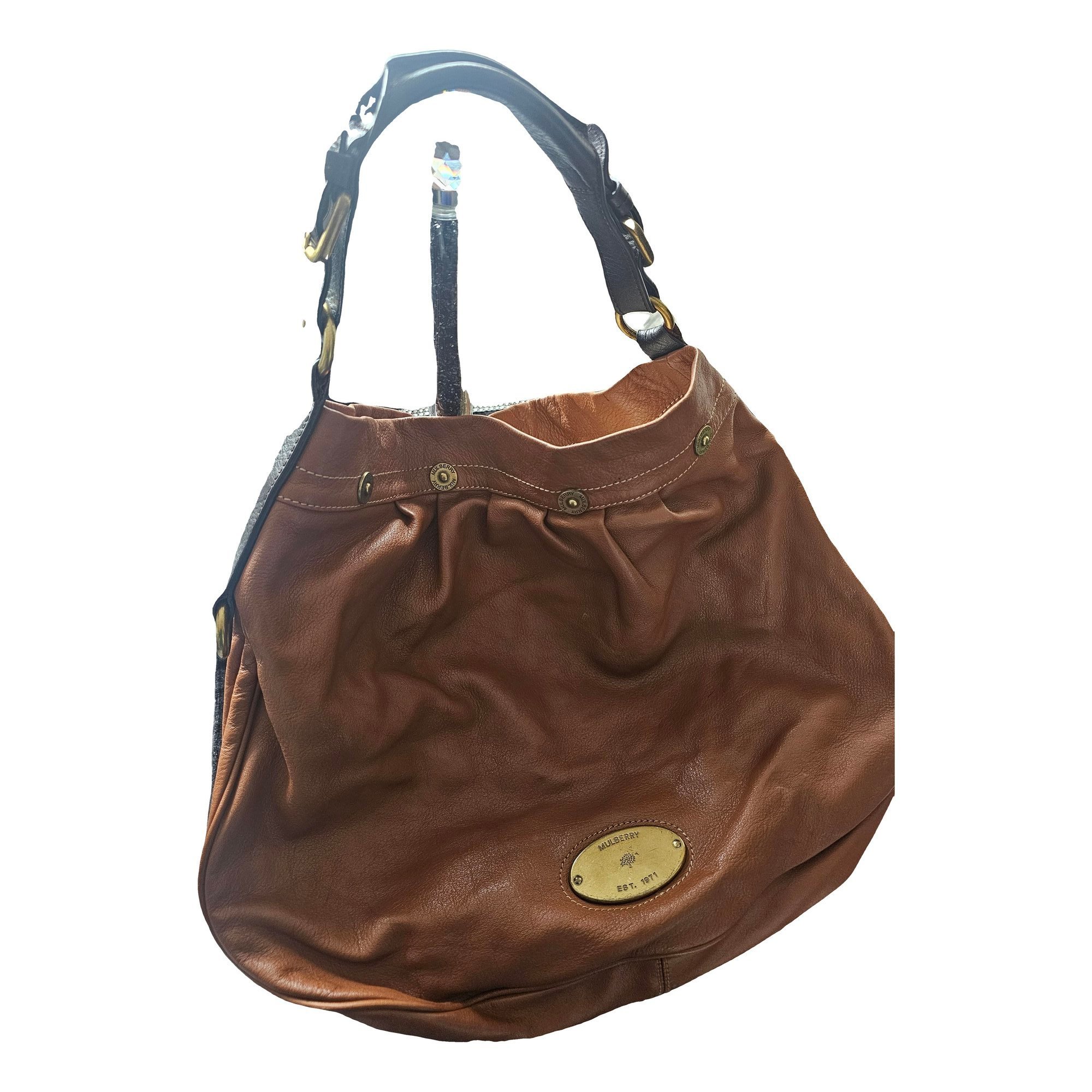 Leather handbag