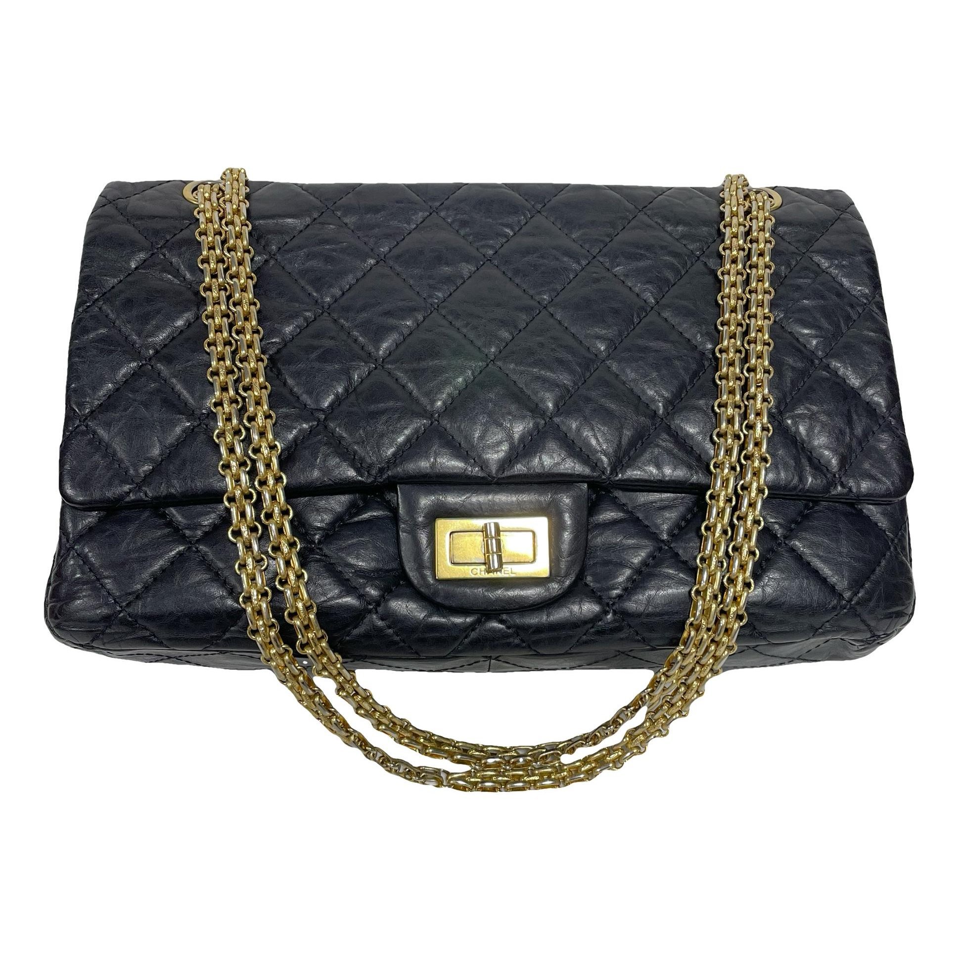 2.55 leather handbag