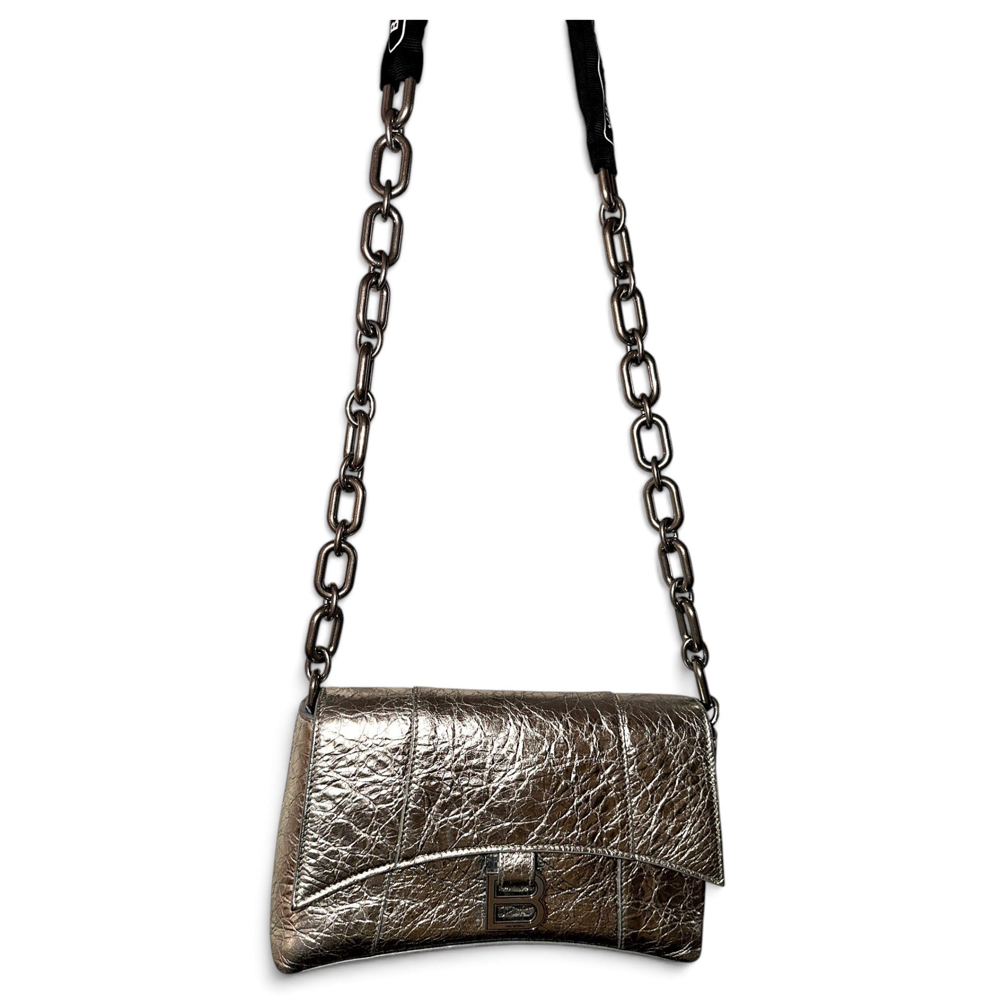 Downtown Chain leather handbag