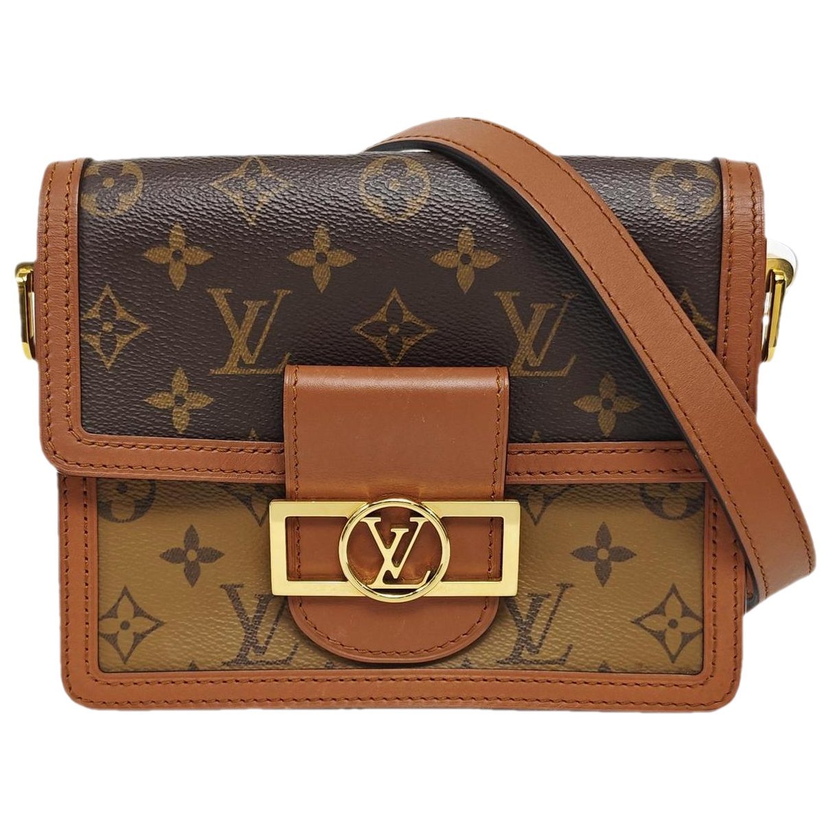 Dauphine leather mini bag