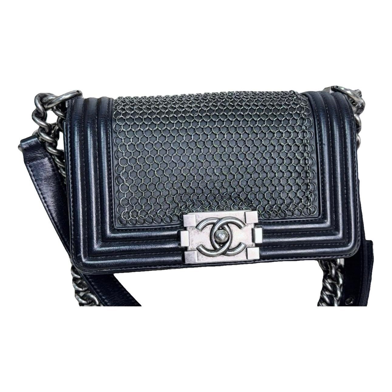 Boy leather handbag