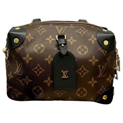 Petite Malle Souple leather handbag
