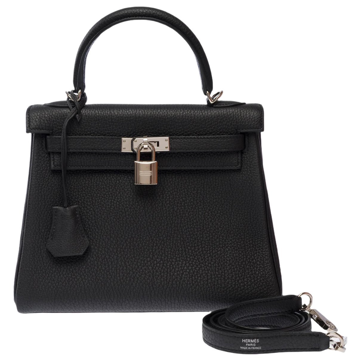 Kelly 25 leather handbag