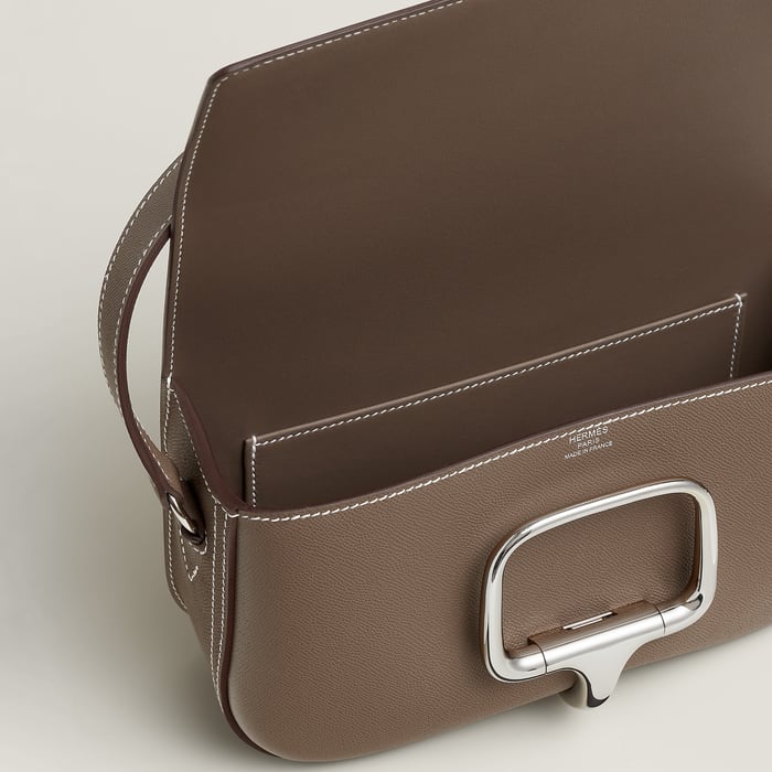 Étoupe Hermès Della Cavalleria Elan Bag