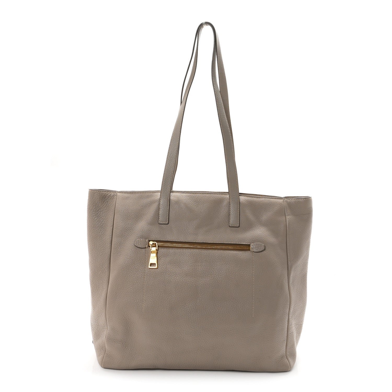 Prada Vitello Daino Shopping Tote Argilla