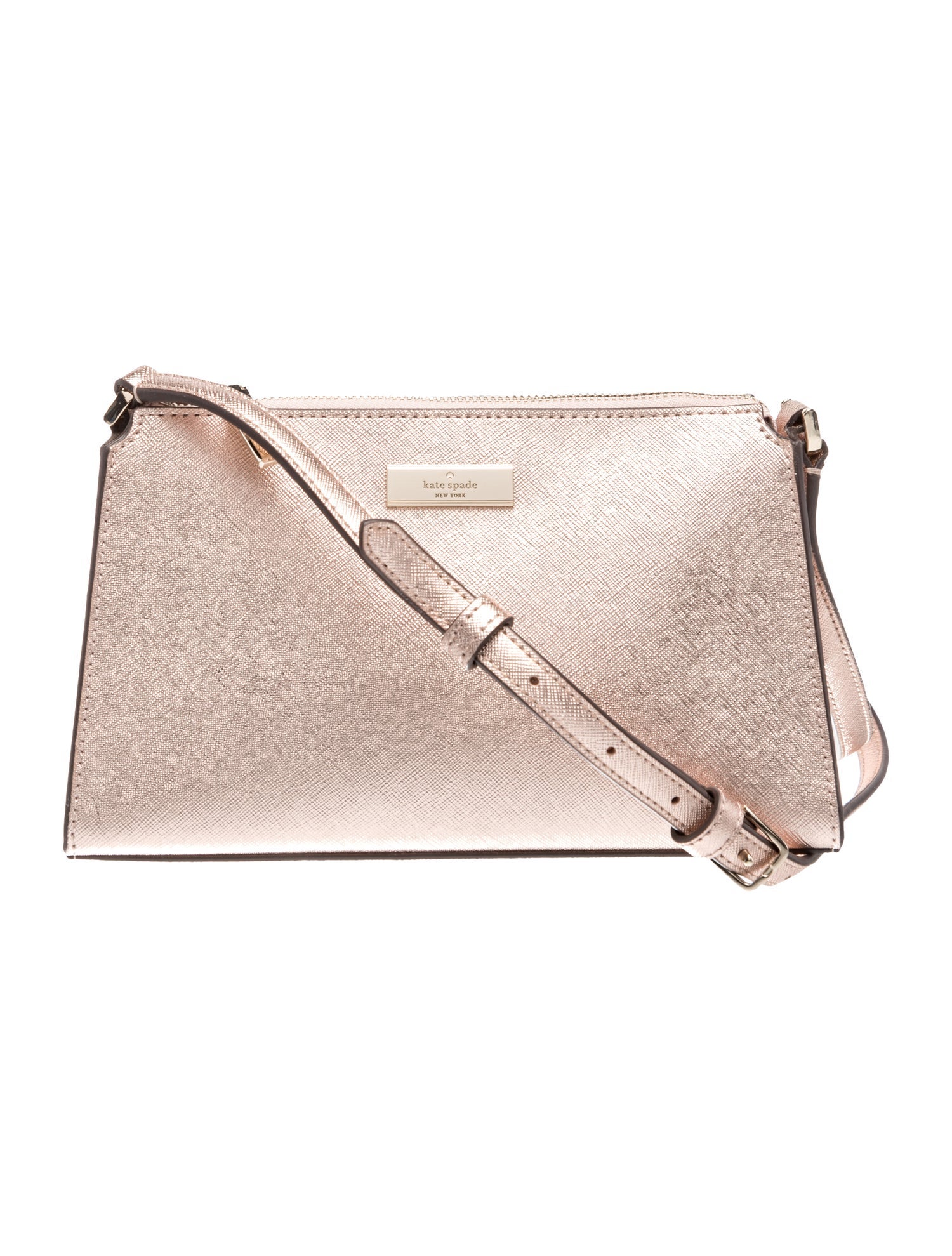 Saffiano Leather Crossbody Bag w/ Tags