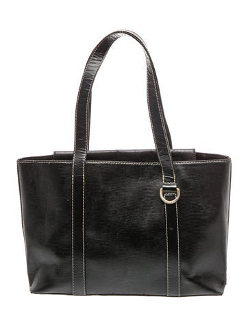 Lancel Leather Top Handle Bag