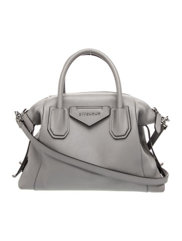 Leather Top Handle Bag